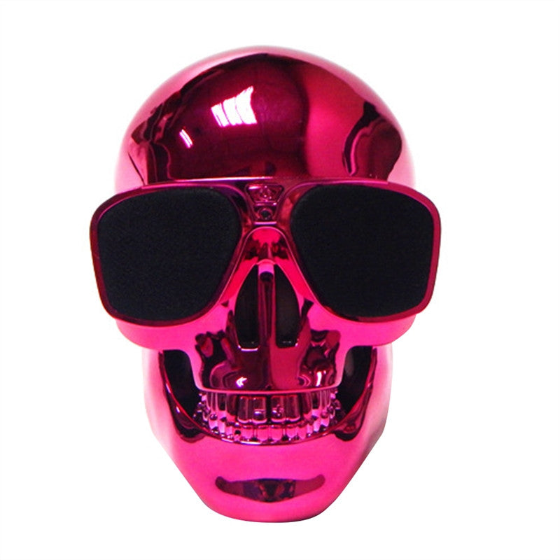 Skull Skeleton Speaker Ultra Portable Wired Bluetooth Speaker for Desktop PC Laptop Notebook Mobile Phone MP3 MP4 Player 5W - goktown.com