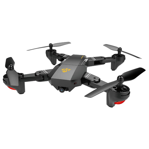 XS809 2.4GHz 4CH 6-axis Gyro Pocket Mini Selfie Foldable Drone RC Drone Quadcopter WiFi FPV 0.3 MP Camera Altitude Hold RTF - goktown.com