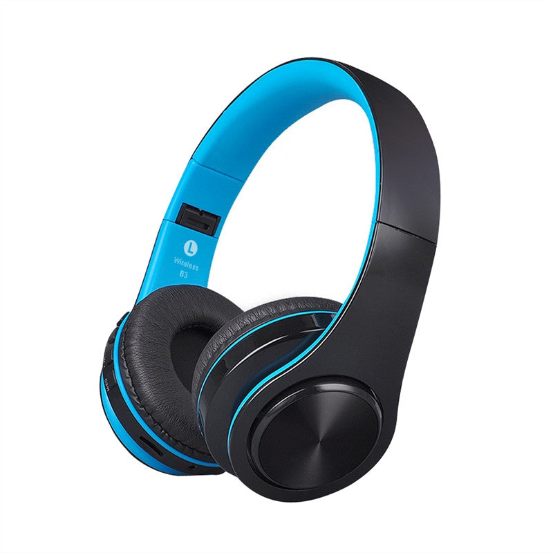 B3 Stereo Wireless Bluetooth Headphone Over Ear Fold-able Soft Protein Earmuffs with TF Slot - goktown.com