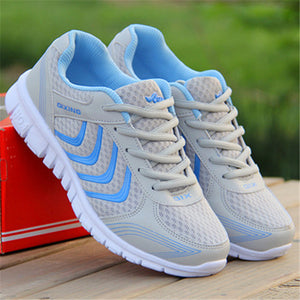 Fast delivery 2018 new arrivals women casual shoes breathable fashion white colors women sneakers shoes laces tenis feminino - goktown.com